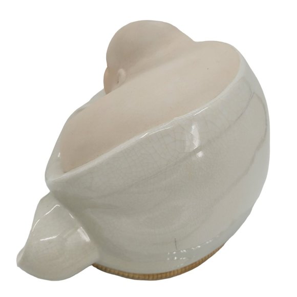 VTG Buddha Happy Wealth Lucky Maitreya Buddha Figurine Signed - Picture 4 of 11